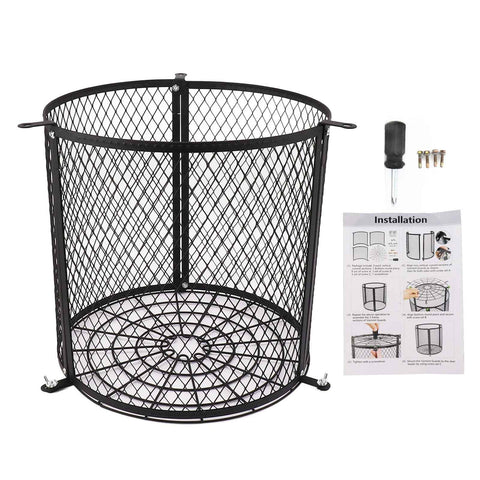 Varmint Feeder Cage Weatherproof Quick Lock Deer Feeder Protective Guards Cage for Outdoor Forest