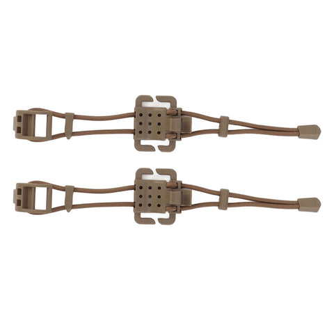 2Pcs Backpack Binding Clip MOLLE Gear Organizer Fastener Elastic Binding Buckle Carabiner Clip Bags Clasp Cord Fix Gear Elastic Strap Khaki In Australia - Darrahopens