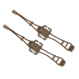 2Pcs Backpack Binding Clip MOLLE Gear Organizer Fastener Elastic Binding Buckle Carabiner Clip Bags Clasp Cord Fix Gear Elastic Strap Khaki In Australia - Darrahopens