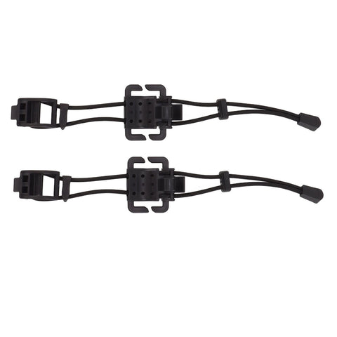 2Pcs Backpack Binding Clip MOLLE Gear Organizer Fastener Elastic Binding Buckle Carabiner Clip Bags Clasp Cord Fix Gear Elastic Strap Black In Australia - Darrahopens