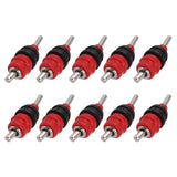 10pcs Automatic Chicken Water Nipple 360 Degree Poultry Drinking Water Chicken Duck Hen Watering Nipple Red Steel Ball In Australia - Darrahopens