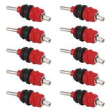 10pcs Automatic Chicken Water Nipple 360 Degree Poultry Drinking Water Chicken Duck Hen Watering Nipple Red Steel Ball In Australia - Darrahopens