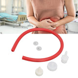 Enema Tube Silicone Soft Anal Cleaning Enema Tubing Reusable Douche Hose for Defecation Constipation 150cm/59.1in