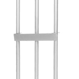 Bathroom Wall Towel Rack Wall Mounted 3 Bars Aluminum Alloy Rolled Towel Holder for Rolled Towels Silver In Australia - Darrahopens
