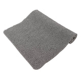 Indoor Non Slip Mat PVC Textured Bath Tub Shower Mat Water Proof Grey Bathroom Rug