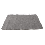 Indoor Non Slip Mat PVC Textured Bath Tub Shower Mat Water Proof Grey Bathroom Rug