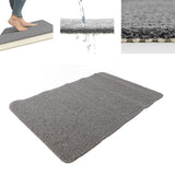 Indoor Non Slip Mat PVC Textured Bath Tub Shower Mat Water Proof Grey Bathroom Rug In Australia - Darrahopens