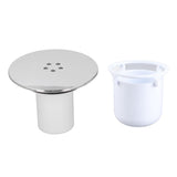 Shower Drain Cover Tray Waste Trap Plug Hole Cover Replacement Chromate Treatment Fast Flow