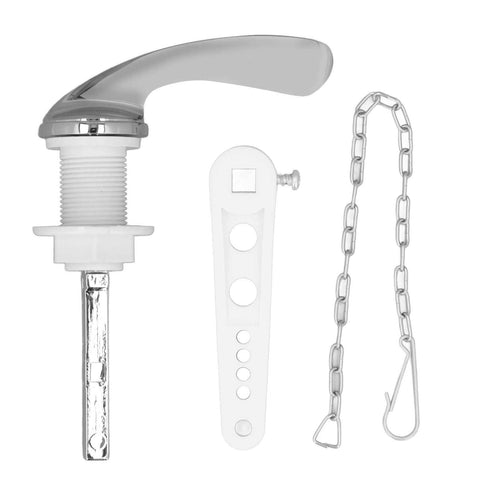 Toilet Tank Handle Electroplating Process Universal Zinc Alloy and Plastic Toilet Handle Replacement for Bathroom In Australia - Darrahopens