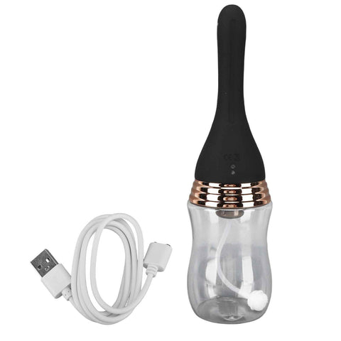 Portable Electric Enema Bulb Travel Bidet Electric Vaginal Irrigation Intimate Wash for Women Travel Toilet Straight Head Capacity 330ML In Australia - Darrahopens