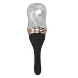 Portable Electric Enema Bulb Travel Bidet Electric Vaginal Irrigation Intimate Wash for Women Travel Toilet Straight Head Capacity 330ML