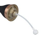 Portable Electric Enema Bulb Travel Bidet Electric Vaginal Irrigation Intimate Wash for Women Travel Toilet Straight Head Capacity 330ML