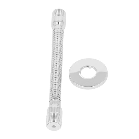 Adjustable Shower Head Extension Arm with Flange Rotating Swiveling Shower Head Arm for Bathroom In Australia - Darrahopens