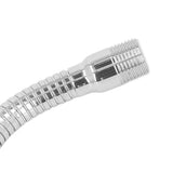 Adjustable Shower Head Extension Arm with Flange Rotating Swiveling Shower Head Arm for Bathroom