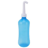Nasal Irrigation Manual Sinus Rinse Bottle Pressure Nose Wash Cleaner for Children Adults Kids 500ml+ Single Hole Head