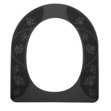 Four Season Universal Toilet Seat Cover Washable Silicone Non Slip Toilet Seat Cover Pad Grey In Australia - Darrahopens