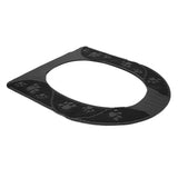 Four Season Universal Toilet Seat Cover Washable Silicone Non Slip Toilet Seat Cover Pad Grey In Australia - Darrahopens