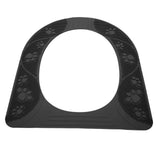 Four Season Universal Toilet Seat Cover Washable Silicone Non Slip Toilet Seat Cover Pad Grey