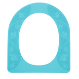 Four Season Universal Toilet Seat Cover Washable Silicone Non Slip Toilet Seat Cover Pad Sky Blue In Australia - Darrahopens