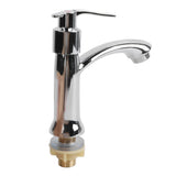 Single Cold Water Tap Water Saving Easy Control Water Flow Minimalist Modern Zinc Alloy Bathroom Sink Faucet In Australia - Darrahopens