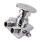 Foot Pedal Valve Copper Touchless Foot Pedal Water Valve Set for Basin Water Tap Bathroom Basin Faucet