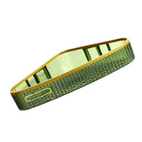 Wall Mounted Storage Rack Punch Free Shower Caddy Shelf Bathroom No Drilling Storage Rack for Household Triangle ‑ Dark Green
