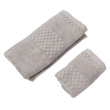 1 Bath Towel 1 Hand Towel Pure Quick Drying Absorbent Cotton Bath Towel Set for Adults 70x140cm In Australia - Darrahopens
