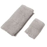 1 Bath Towel 1 Hand Towel Pure Quick Drying Absorbent Cotton Bath Towel Set for Adults 70x140cm
