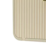 Tissue Box Cover Wall Mounted 2 in 1 Waterproof Tissue Holder Dispenser Box Cover for Bathroom Milky White