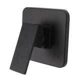 Shower Valves Wall Mount Copper Faucet Shower Rough In Valve Bathroom Trim Kit Single Handle Tub Shower Valve Mixer Black