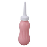 Portable Bidet Sprayer Heavy Injection 500ml Silicone Handheld Bidet Enema Bulb for Women Maternity Peach Pink