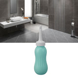 Portable Bidet Sprayer Heavy Injection 500ml Silicone Handheld Bidet Enema Bulb for Women Maternity Mint Green