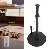Paper Towel Holder Countertop Stainless Steel Black Perfect Tear Paper Towel Roll Holders for Bathroom Kitchen In Australia - Darrahopens