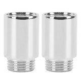 2PCS Shower Arm Extension Stainless Steel Chrome Plating Shower Head Extension Pipe for Bathroom 3cm/1.2in In Australia - Darrahopens