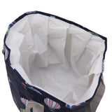 Collapsible Foot Bath Basin PVC Insulated Portable Foot Soaking Bath Tub Water Bucket with Handle for Outdoor Camping Travel Navy Blue Balloon
