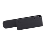 Hand Towel Holder Acrylic Modern Self Adhesive Wall Mounted Towel Bar Hanger for Bathroom Kitchen Lavatory Black