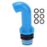 Bidet Bottle Attachment Bidet Sprayer Head Compatible with Every Bottle ABS Portable Bidet Bidet Nozzle for Water Bottle Blue In Australia - Darrahopens