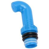 Bidet Bottle Attachment Bidet Sprayer Head Compatible with Every Bottle ABS Portable Bidet Bidet Nozzle for Water Bottle Blue In Australia - Darrahopens