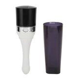Automatic Electric Enema Bulb Silicone ABS USB Rechargeable Leakage Proof Portable Anal Douche Bulb Kit for Men Women Colon Cleansing Purple