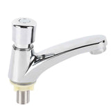 Time Delay Basin Sink Faucet Copper Alloy Push Switch Water Saving Tap for Home Kitchen Bathroom Hotel In Australia - Darrahopens