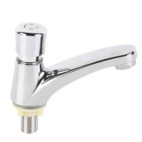 Time Delay Basin Sink Faucet Copper Alloy Push Switch Water Saving Tap for Home Kitchen Bathroom Hotel In Australia - Darrahopens