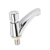 Time Delay Basin Sink Faucet Copper Alloy Push Switch Water Saving Tap for Home Kitchen Bathroom Hotel In Australia - Darrahopens