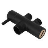 Shower Head Diverter Black Rustproof Leakproof Wall Mounted Shower Arm Diverter Valve for Toilet Sink In Australia - Darrahopens
