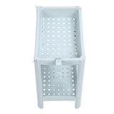 Bathroom Floor Storage Shelf Bathroom Storage Open Shelf Unit Freestanding Corner Rack Shelves Storage Rack Nordic Blue 2 Tier