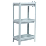 Bathroom Floor Storage Shelf Bathroom Storage Open Shelf Unit Freestanding Corner Rack Shelves Storage Rack Nordic Blue 3 Tier In Australia - Darrahopens