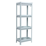 Bathroom Floor Storage Shelf Bathroom Storage Open Shelf Unit Freestanding Corner Rack Shelves Storage Rack Nordic Blue 4 Tier In Australia - Darrahopens