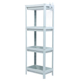 Bathroom Floor Storage Shelf Bathroom Storage Open Shelf Unit Freestanding Corner Rack Shelves Storage Rack Nordic Blue 4 Tier