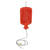 Enema Kit 2L Enema Bag Long Hose Reusable Tips Controlled Water Flow for Colon Detox Cleanse Enemas Red