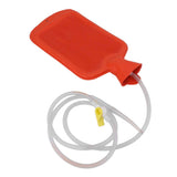 Enema Kit 2L Enema Bag Long Hose Reusable Tips Controlled Water Flow for Colon Detox Cleanse Enemas Red