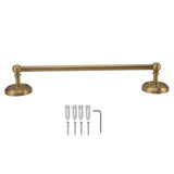All Copper Bathroom Towel Bar European Style Wall Mounted Towel Rack for Bathroom 41cm Antique Color In Australia - Darrahopens
